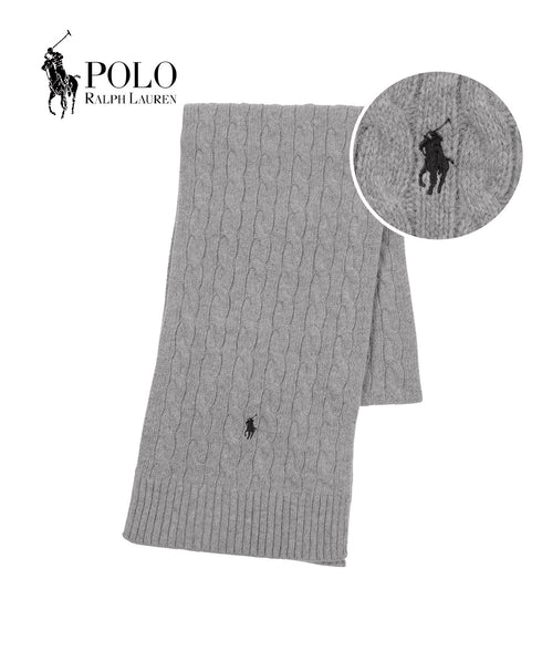 ポロ ラルフローレン POLO RALPH LAUREN CLASSIC CABLE SCARF マフラー